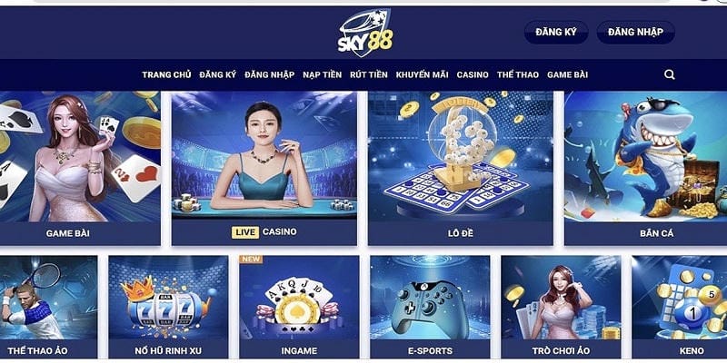 Những Yếu Tố Giúp Sky88 Thu Hút Bet Thủ